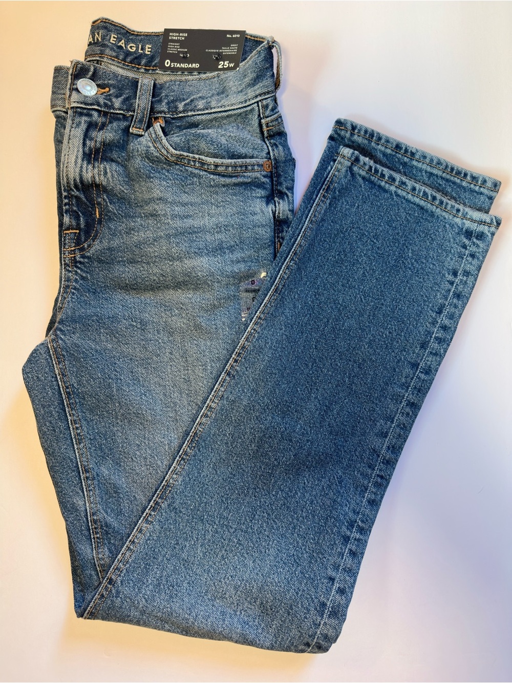 American Eagle Outfitters Vintage Blue High-Rise Women's Jeans SIZE 0 W 25